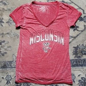 3 for $10 Badgers wisconsin t shirt size small
